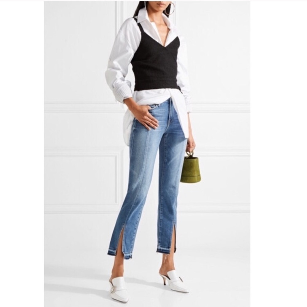 Frame Le Nouveau Straight Denim Jeans crop size 26